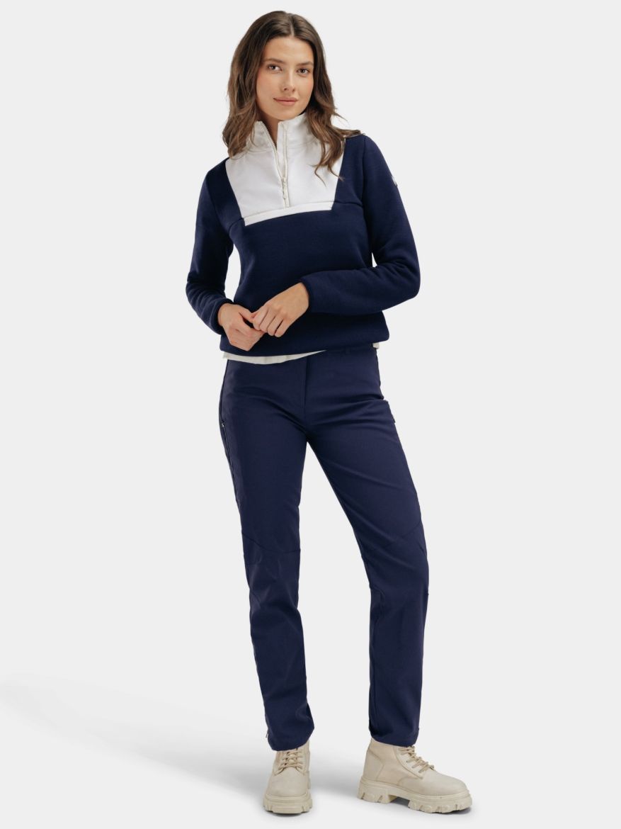 Bilde av WoolLand Romsdalshorn Active Pant w.cord woman Blue Ink
